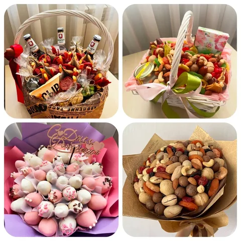 Уникальные съедобные букеты и композиции - Кулинария в Оренбург