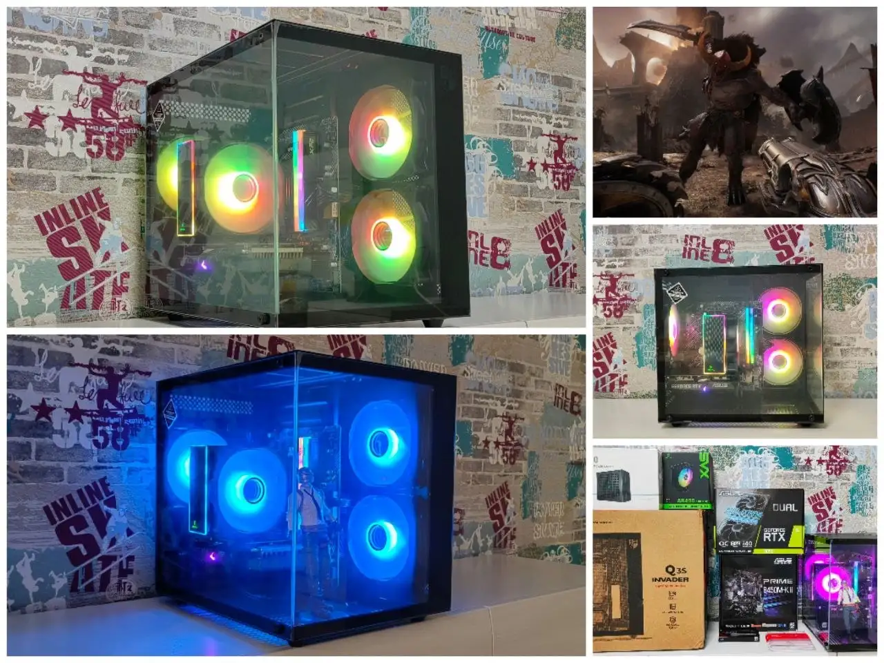 Продажа нового системного блока с процессором AMD Ryzen 5 5600 и видеокартой RTX 3050 - Компьютеры и комплектующие (Электроника) в Оренбург