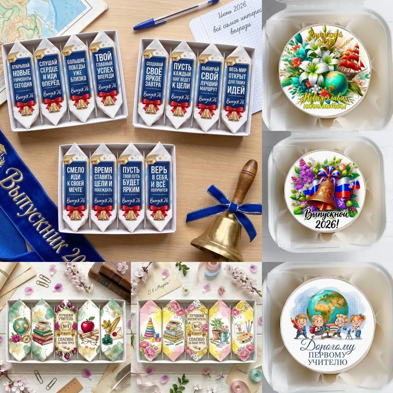 Сладкие наборы на выпускной в детском саду и последний звонок - Кулинария (Услуги) в Оренбург