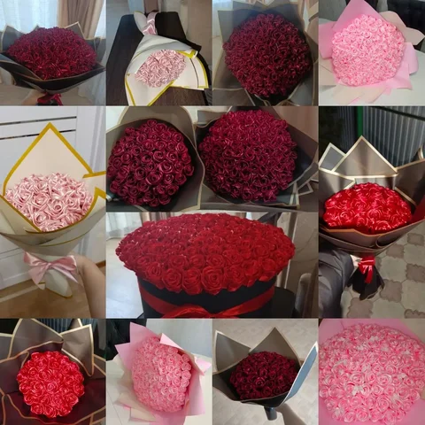 Букеты из атласных роз - частное объявление в Оренбург