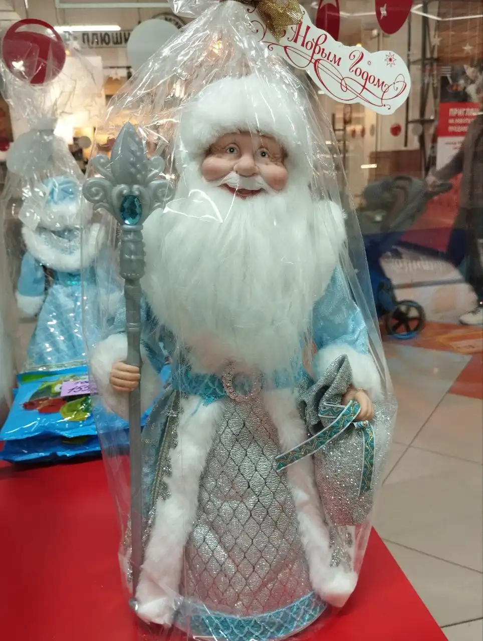 Новогодний подарок Дед Мороз с конфетами