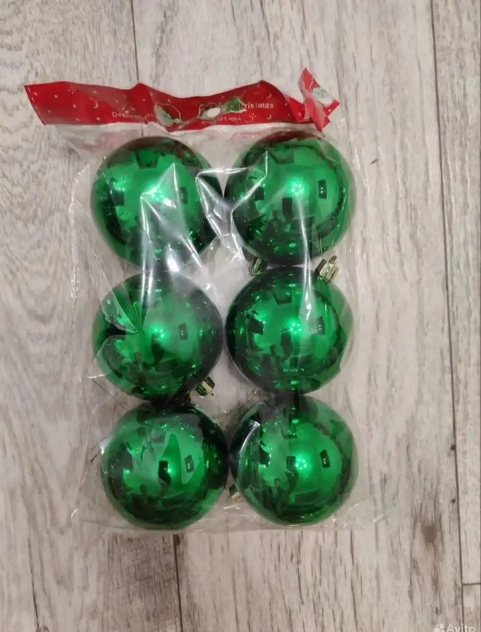 Шары елочные диаметром 8 см