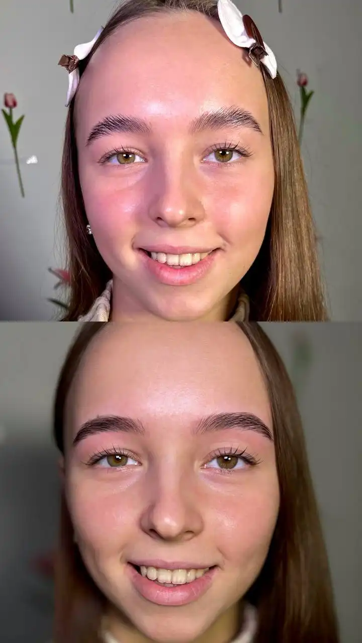 Оформление бровей со скидкой перед Новым годом