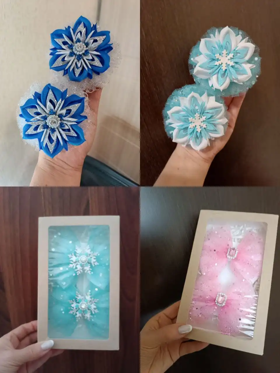 Резинки для волос ручной работы