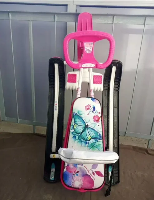 Снегокат Nika с бабочками для девочек - Хобби и отдых в Заречный