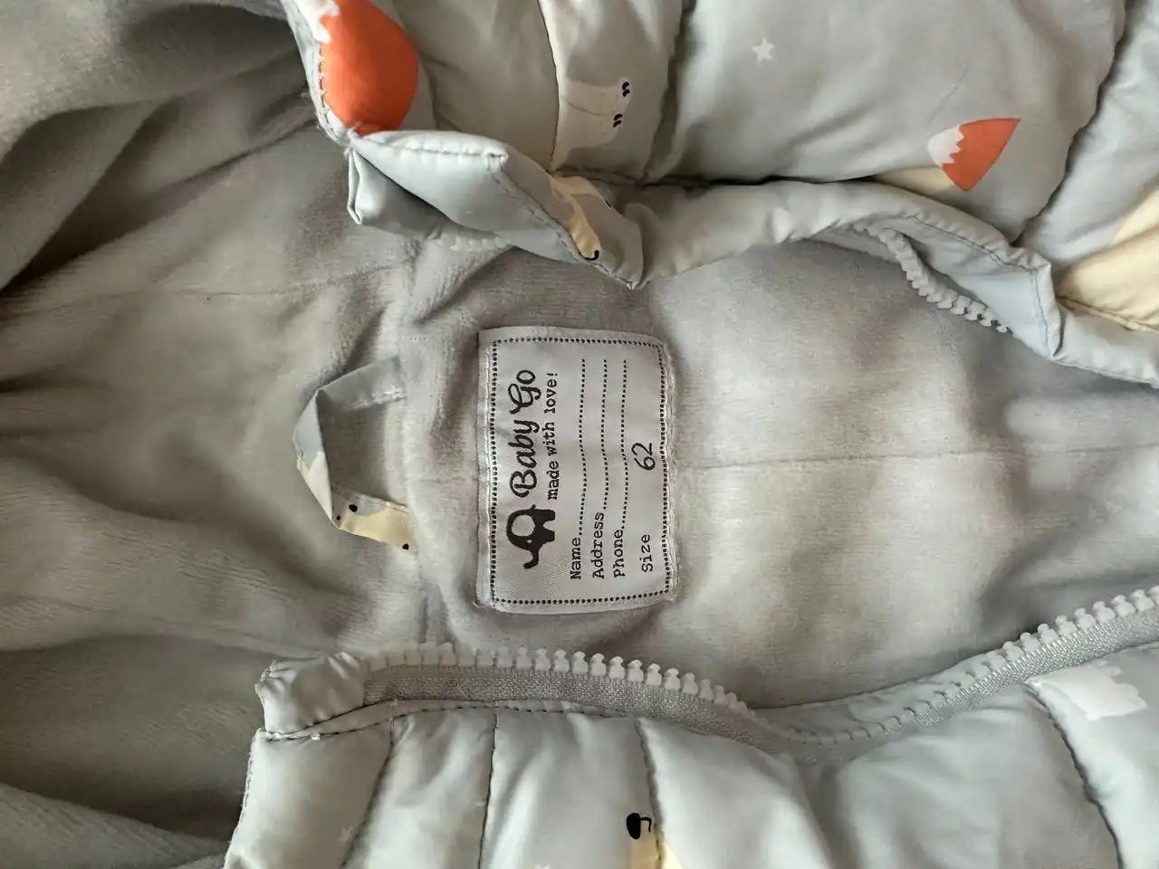 Комбинезон весна-осень 62 размер