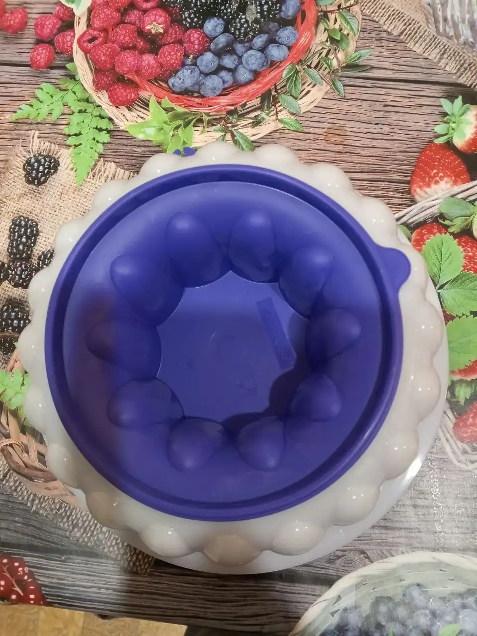 Новая форма для желе и десертов Tupperware