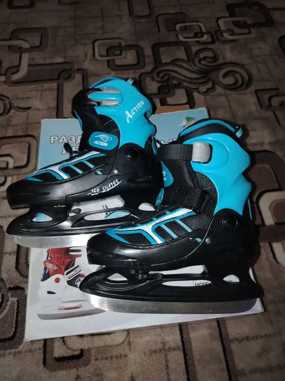 Раздвижные коньки размер 30-33