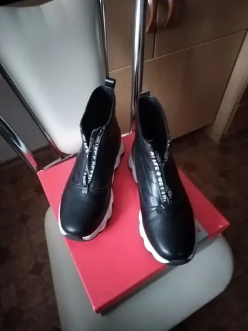 Зимние ботинки, размер 38, натуральная кожа - частное объявление в Заречный