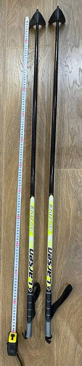 Комплект лыж Larsen с ботинками и палками для детей 8-11 лет - Лыжи (Хобби и отдых) в Заречный