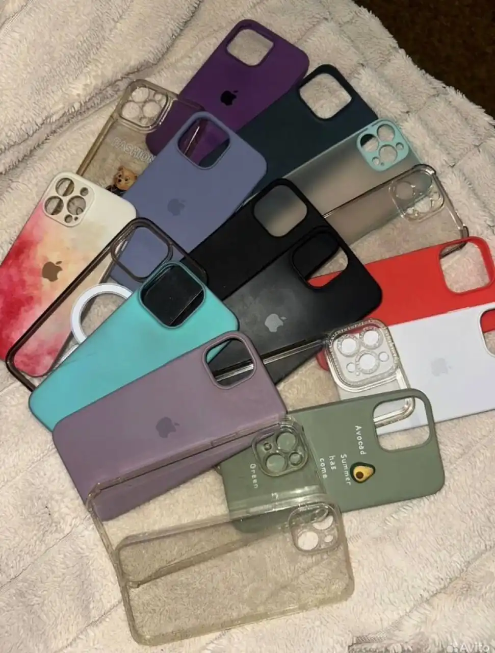 Продажа чехлов для iPhone 13 Pro Max и 14+ - Аксессуары для телефонов (Электроника) в Заречный