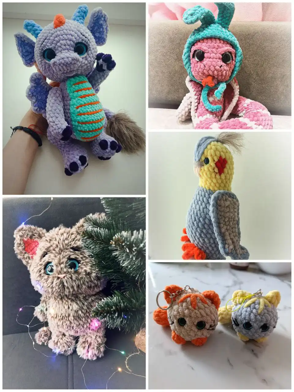 Игрушки, брелки, бантики ручной работы - Рукоделие (Хобби и отдых) в Заречный