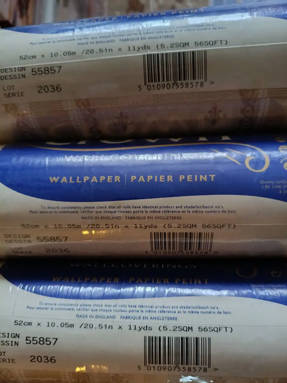 Обои в заводской упаковке 8 рулонов - Отделочные материалы (Для дома и дачи) в Заречный