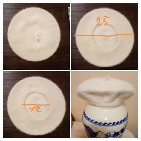 Новый берет из ангоры 54-56 размера - Одежда в Заречный