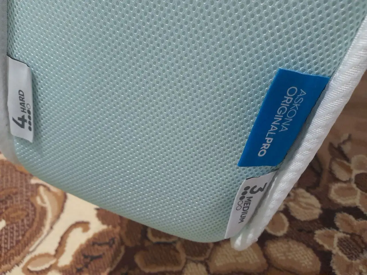 Отдам матрас Аскона 2хспал. б/у 200×160 с двумя видами жесткости - Матрасы (Барахолка) в Заречный