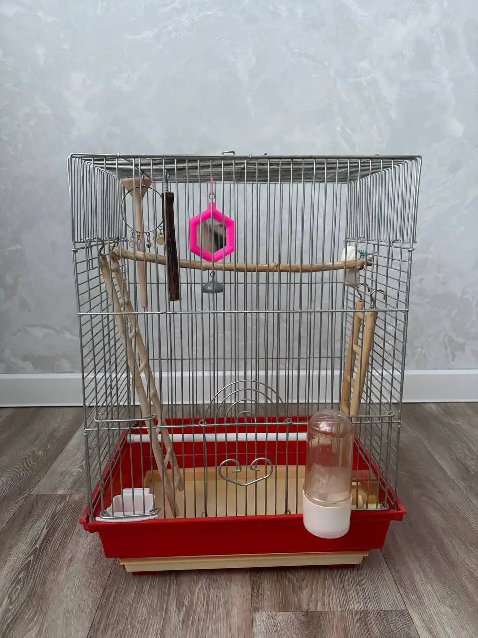Клетка для попугая с аксессуарами - Птицы (Животные) в Заречный
