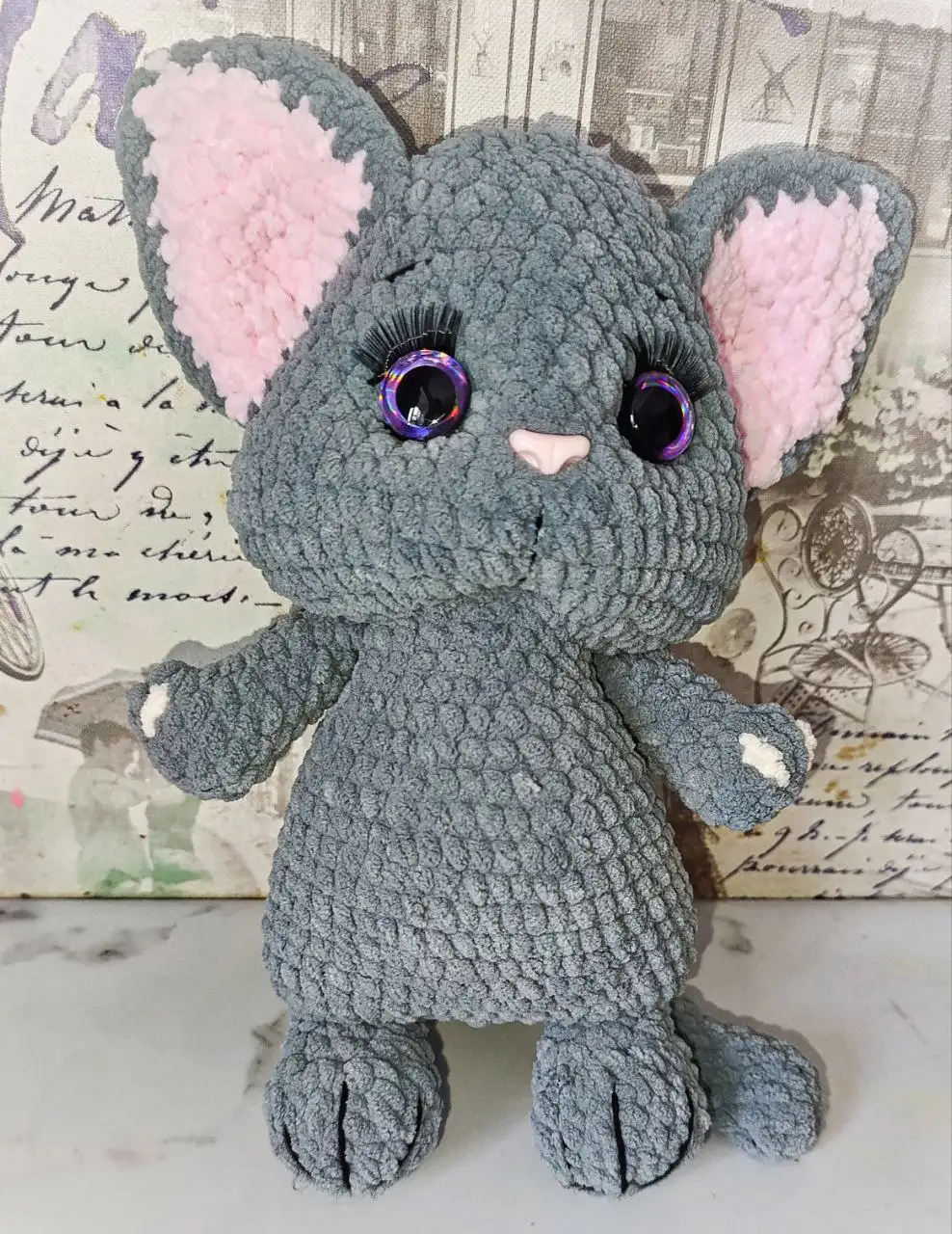 Продажа плюшевой кошечки ручной работы - Рукоделие (Хобби и отдых) в Заречный