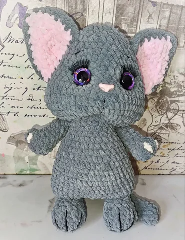 Продажа плюшевой кошечки ручной работы - частное объявление в Заречный