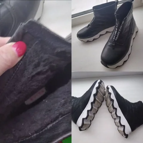 Зимние кожаные ботинки 38 размера - Сумки в Заречный