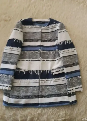 Жакет ZARA BASIC оригинал размер 46 - Одежда в Заречный