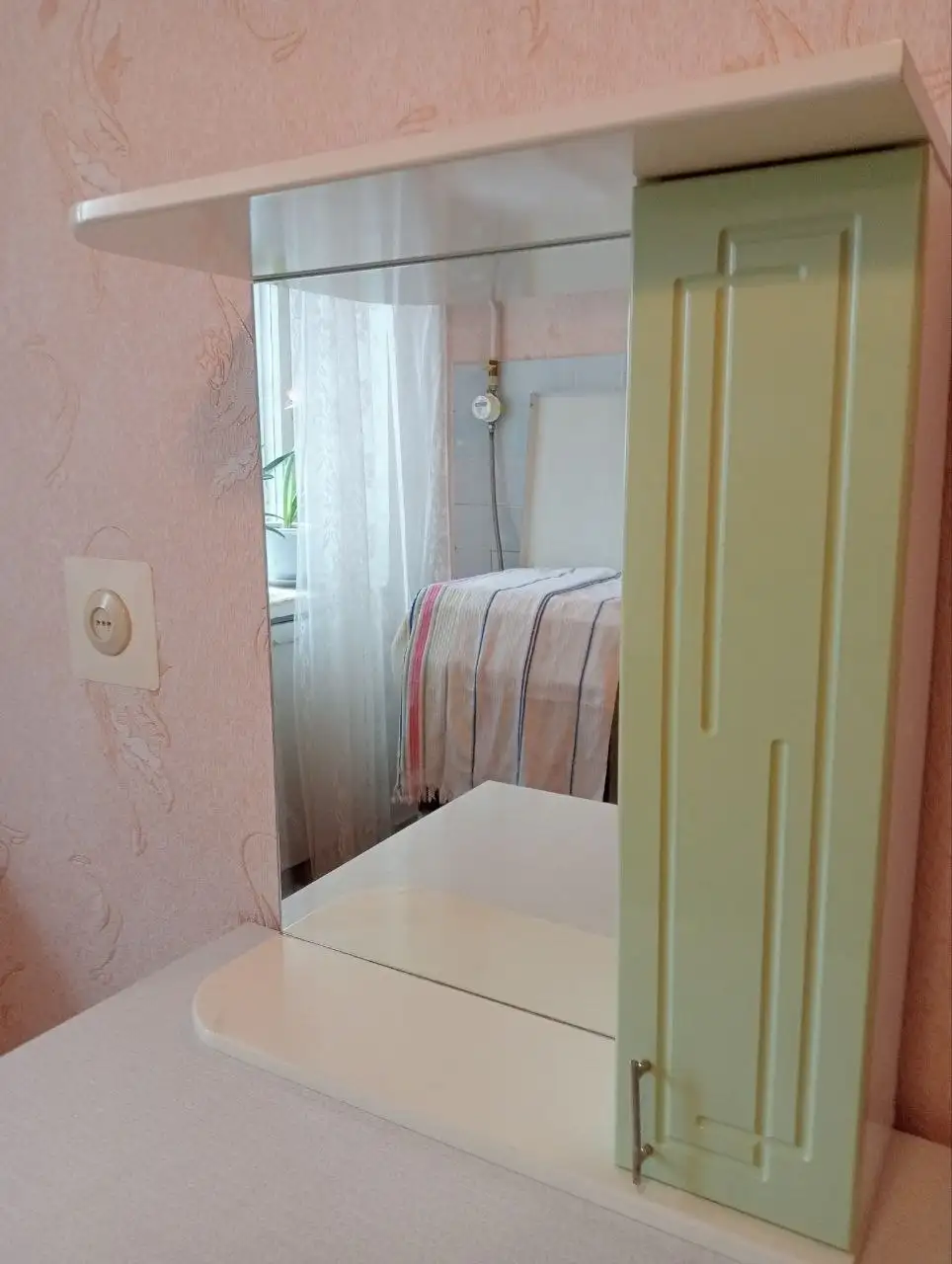 Шкаф с зеркалом для ванной комнаты - Мебель для ванной (Для дома и дачи) в Заречный