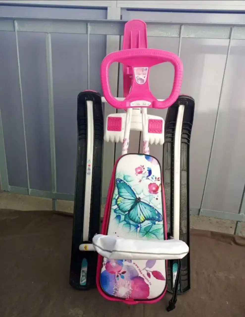 Снегокат Nika с бабочками - частное объявление в Заречный-Пенза