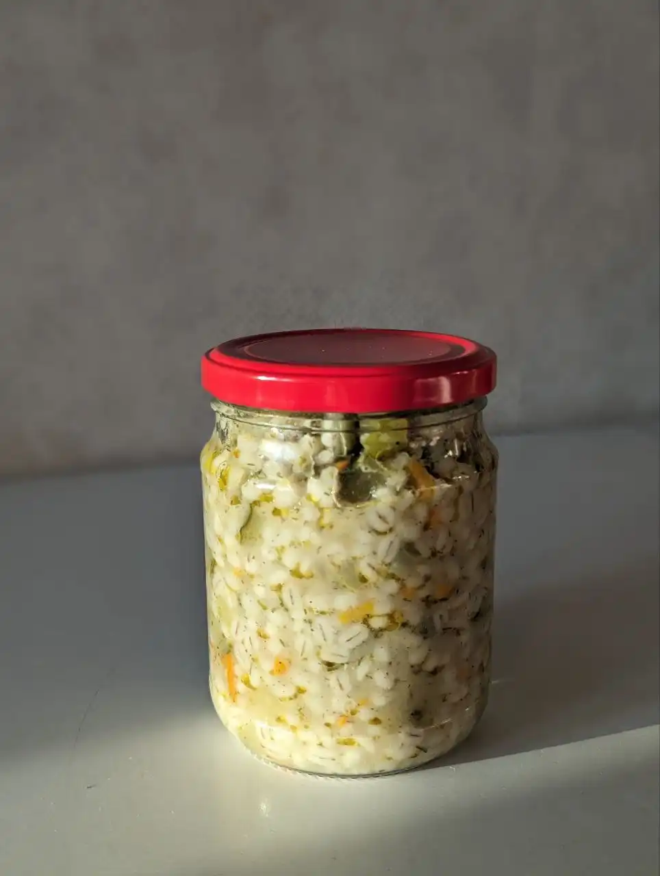 Домашняя заправка для рассольника с перловкой