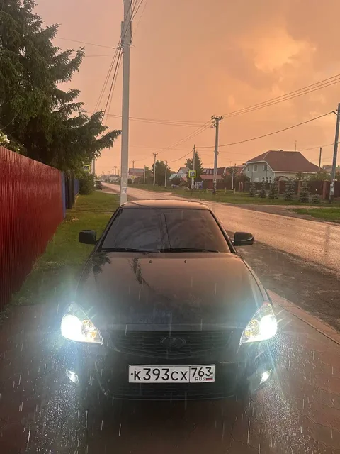 LADA Priora 2010, 270.000 км, механическая - Шины в Самара
