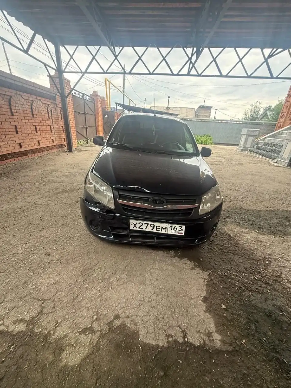 Lada Granta 2012 с АКПП и ГБО, требуется кузовной ремонт - Авто в Тольятти
