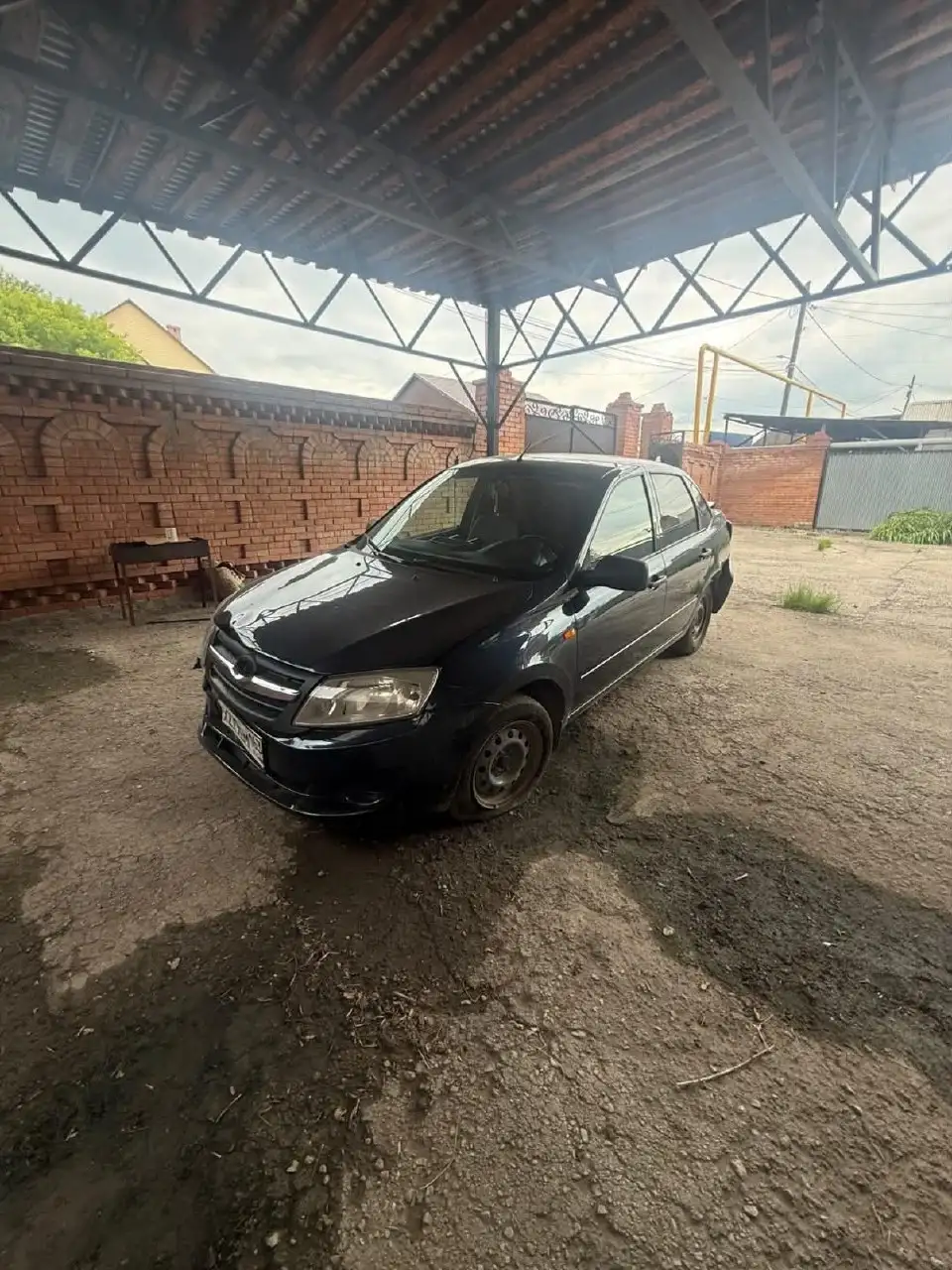 Lada Granta 2012 с АКПП и ГБО, требуется кузовной ремонт - Авто в Тольятти