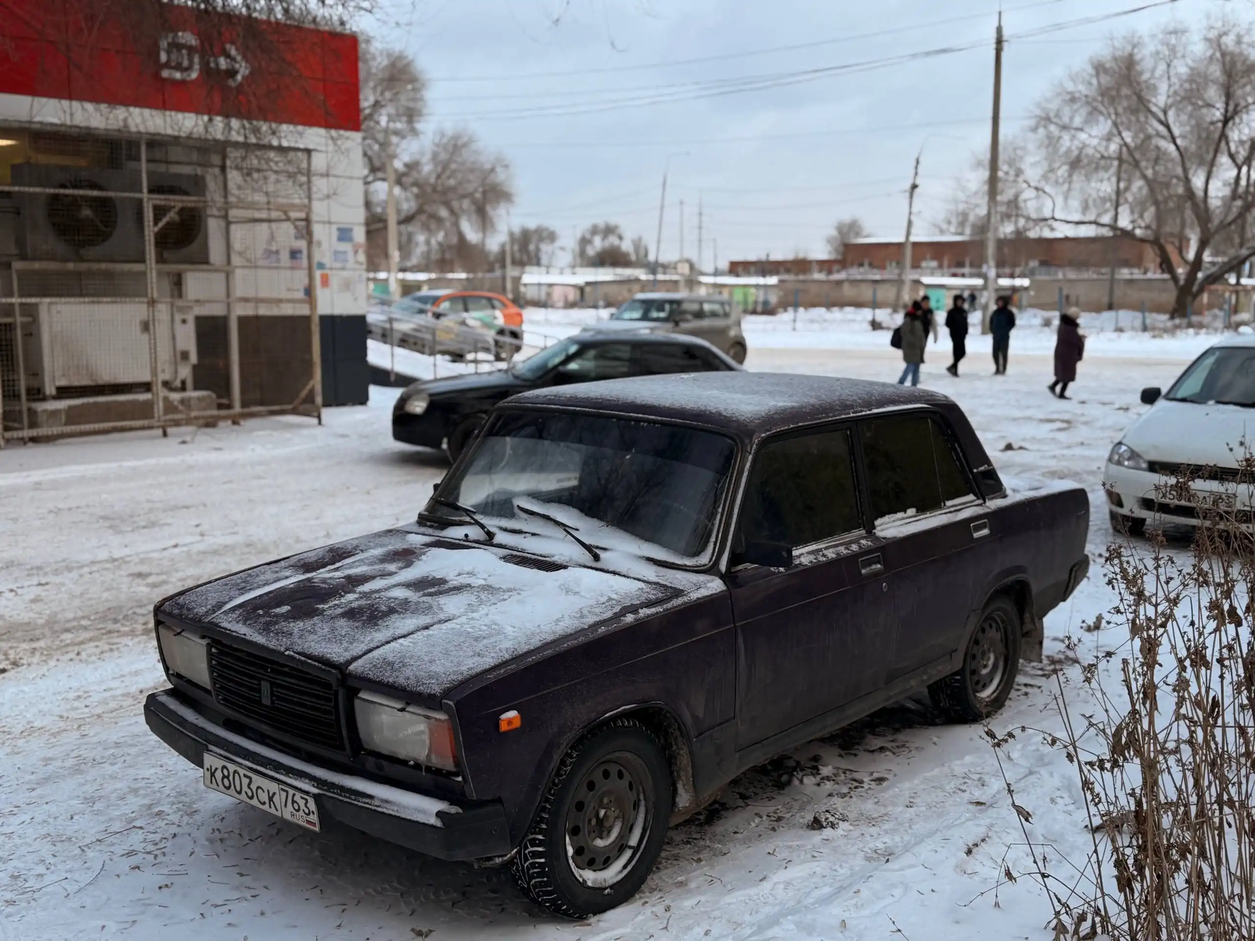 Продается баклажановая ваз 2107