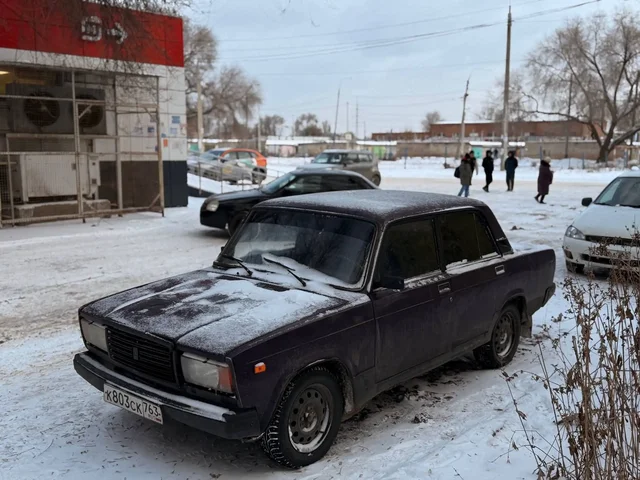 Продается баклажановая ваз 2107 - Авто в Самара