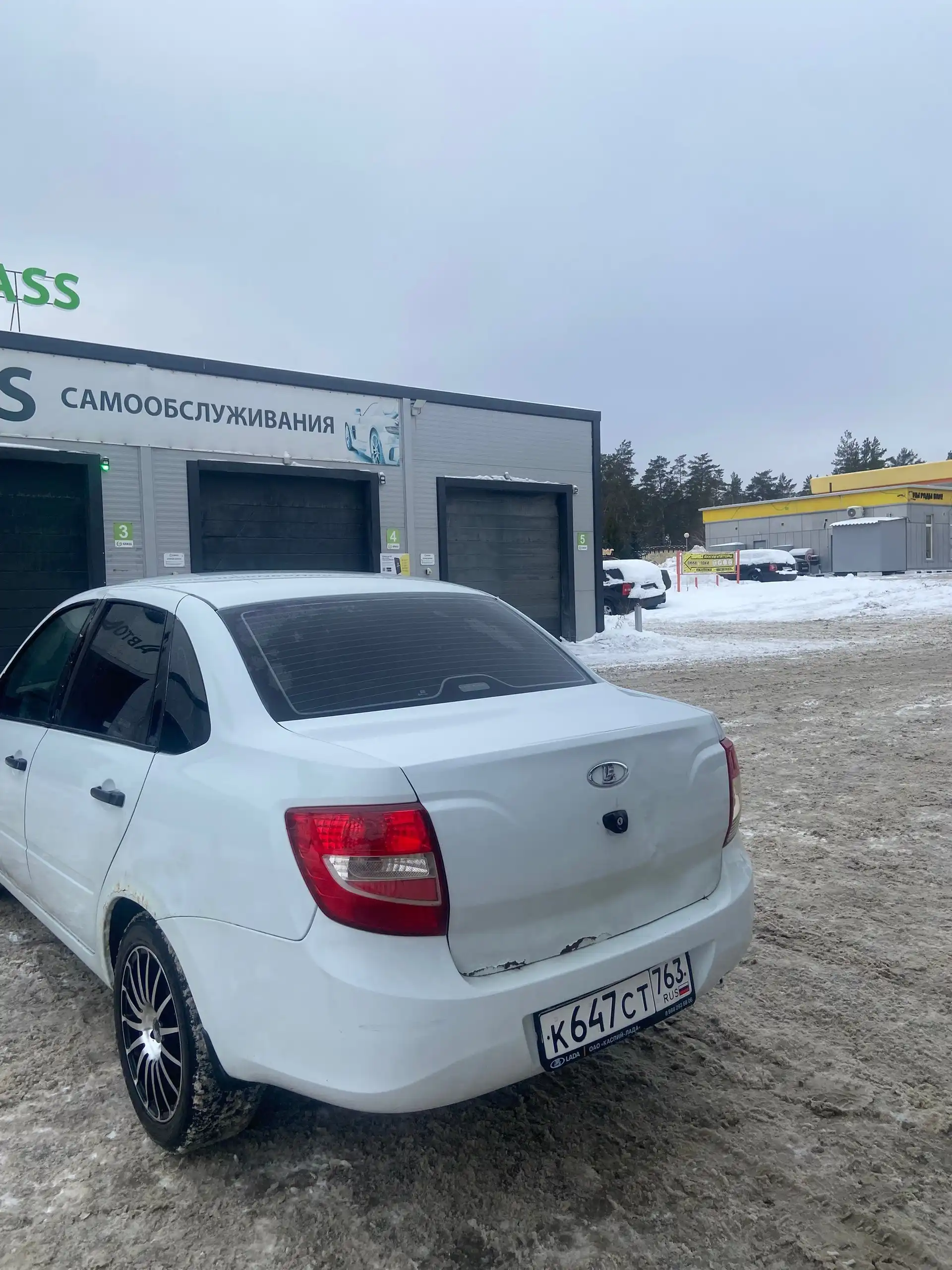 LADA Granta 2013, кондиционер, ходовая обслужена, пробег 168000 км