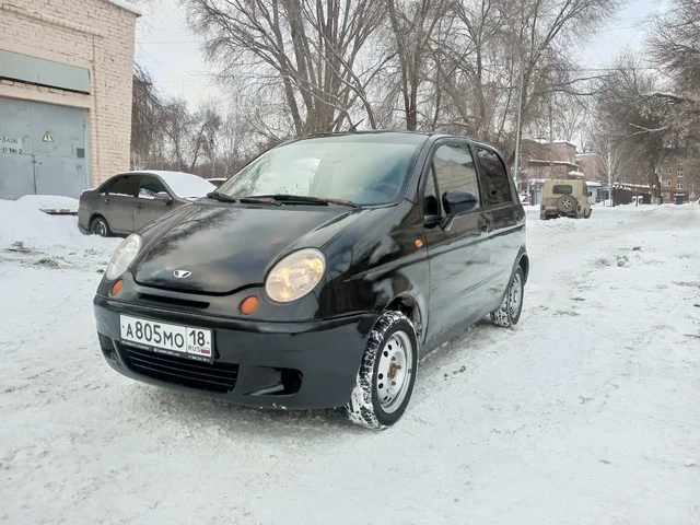 Daewoo Matiz 2011 черный, пробег 102300 км - Авто в Тольятти