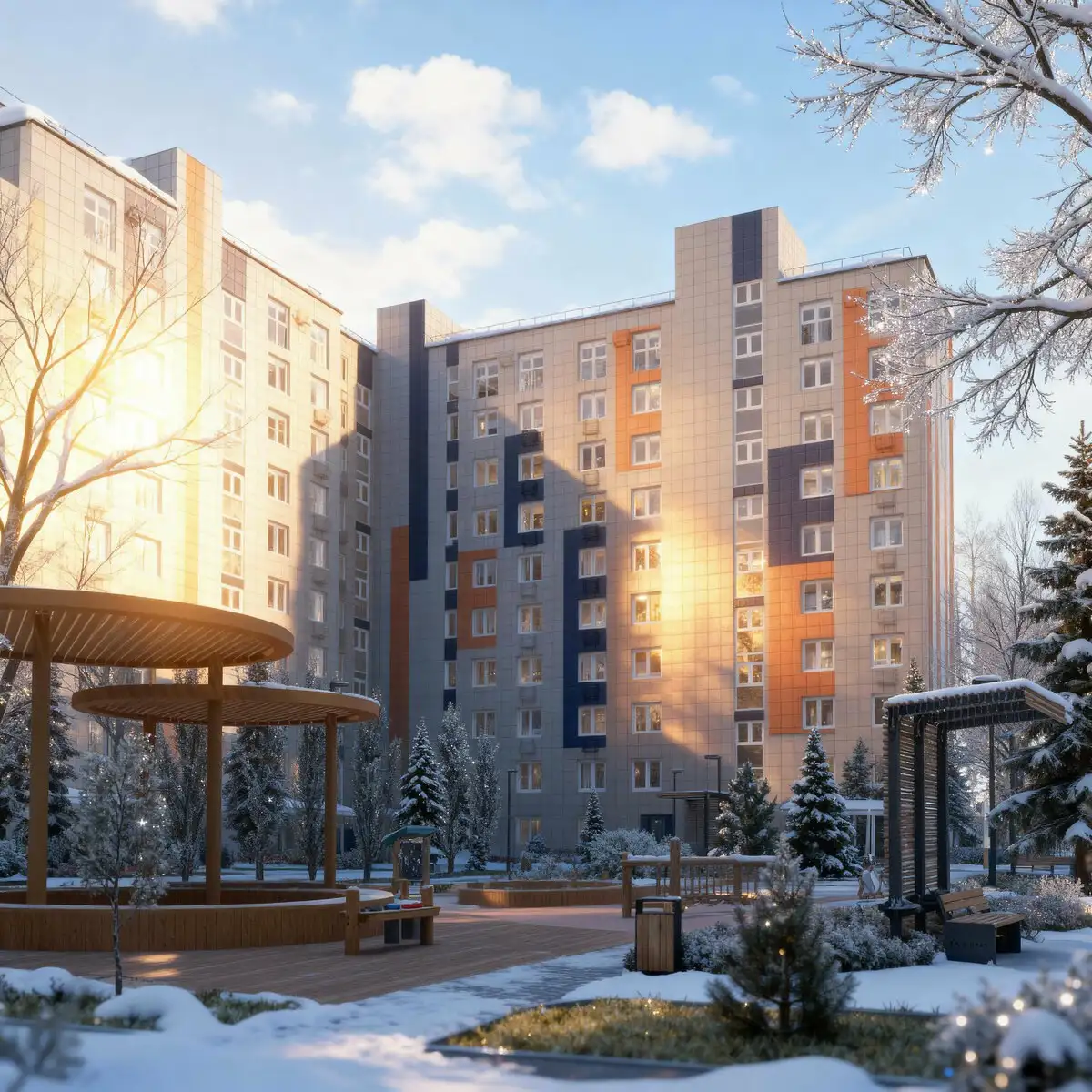 Квартира с ремонтом от застройщика в ЖК Южный бульвар Тольятти - Квартиры (Недвижимость) в Тольятти