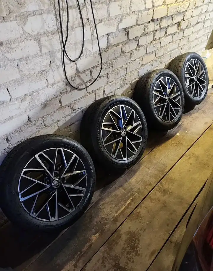 Литые диски Шкода Октавия A7, A8 R17 5×112 - Запчасти (Авто) в Тольятти