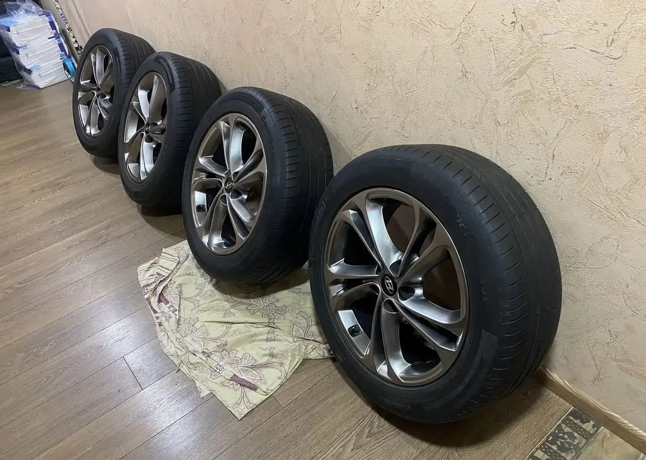 Колеса в сборе для Hyundai Santa Fe 4 - Колесные диски и шины (Запчасти) в Тольятти
