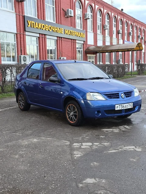 Renault Logan 2007 г.в., механика, пробег 94000 км - ВАЗ в Тольятти