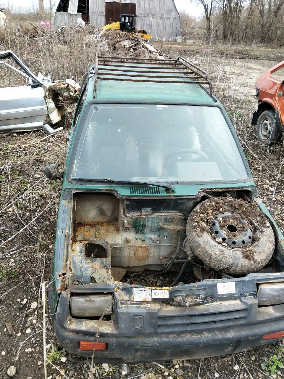 Продажа ВАЗ 2109 оранжевого цвета с хорошим кузовом - Легковые автомобили (Авто) в Тольятти