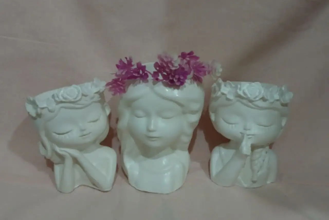 Статуэтки, вазы, шкатулки, кашпо из гипса и бетона - Рукоделие и творчество (Хобби и отдых) в Канск