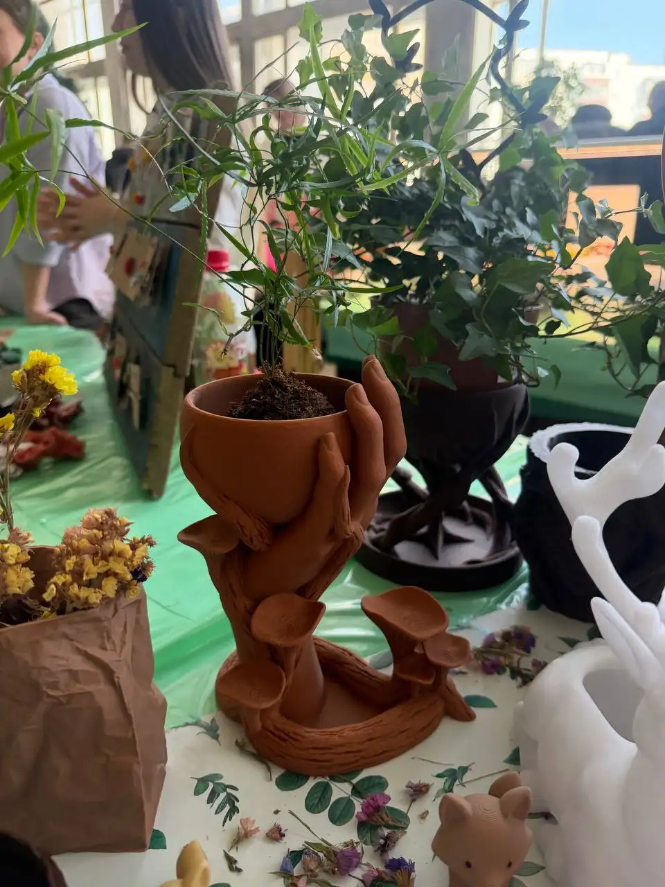 Кашпо для фитильного полива растений - Растения и сад (Для дома и дачи) в Братск