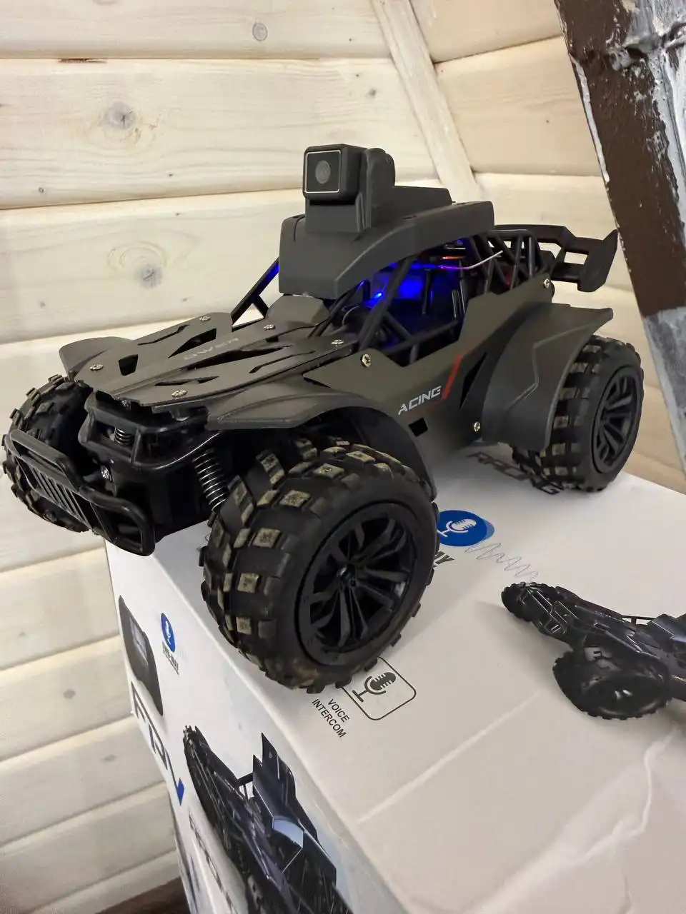 Машинка на пульте управления с камерой