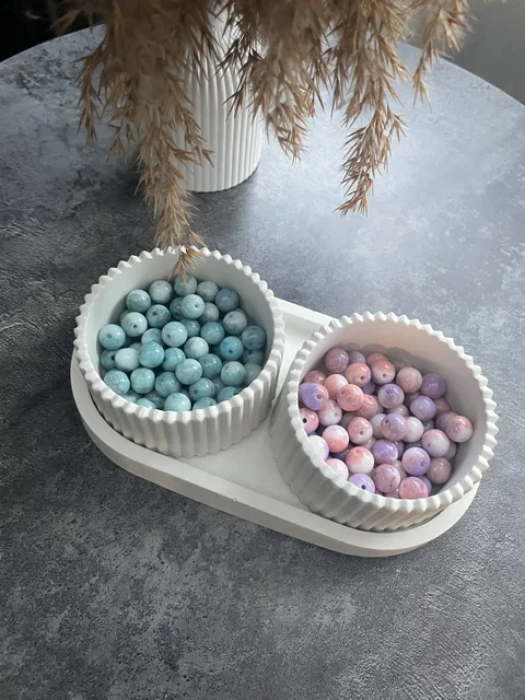 Продам бусины для рукоделия из сахарного кварца и мрамора - Хобби и отдых в Иркутск