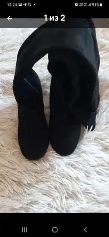 Сапоги осень 36 размер - Одежда в Шелехов