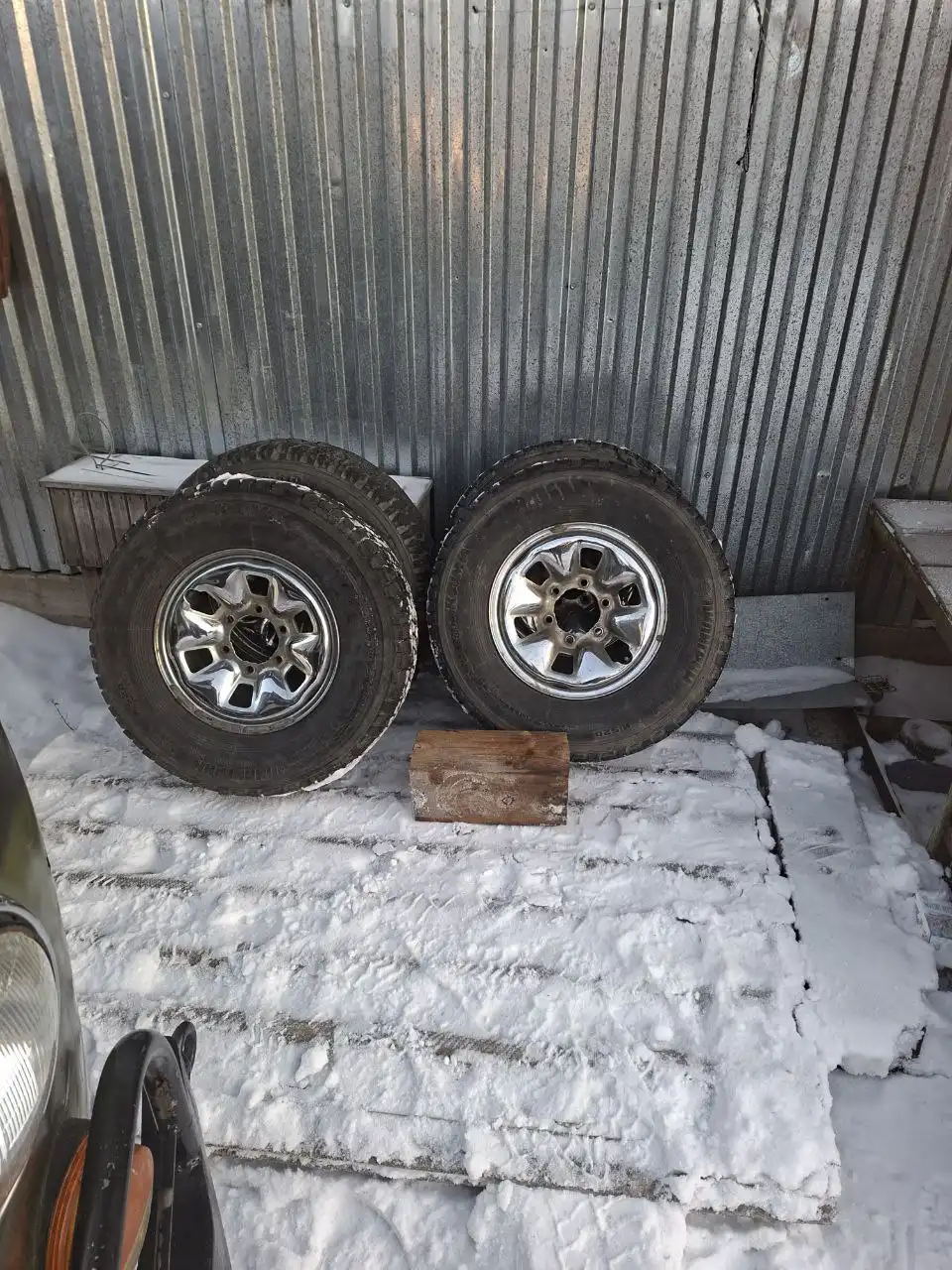 Колеса Toyota Hilux Surf 130 оригинал 235/75/R15 - Колеса и диски (Запчасти) в Иркутск