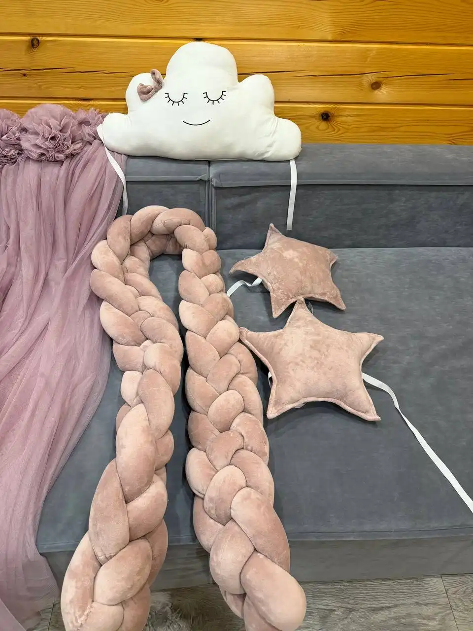 Комплект в кроватку и мобиль - Товары для детей в Иркутск