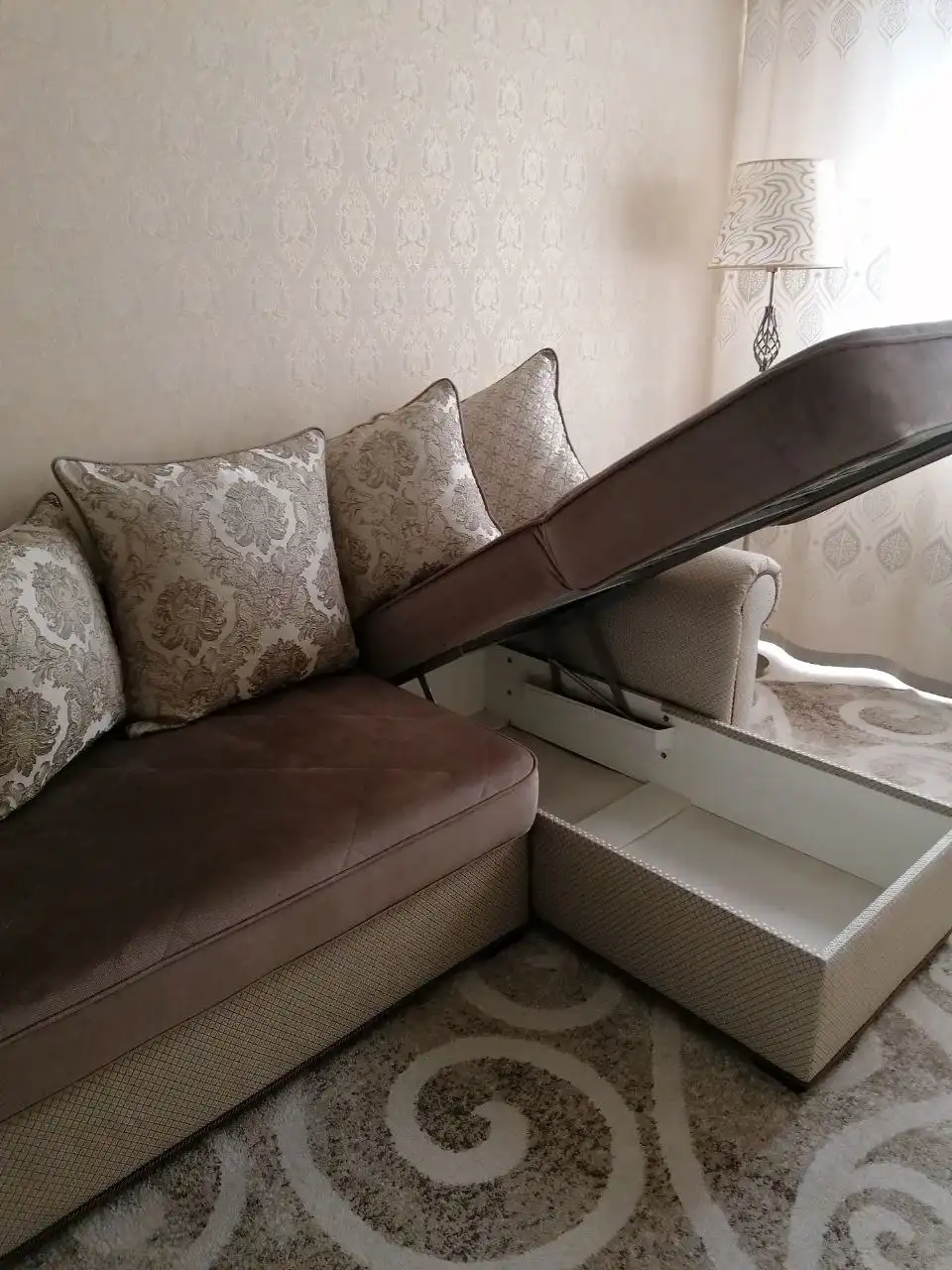 Продажа углового дивана и кресла фабрики Риваль - Мебель (Для дома и дачи) в Иркутск