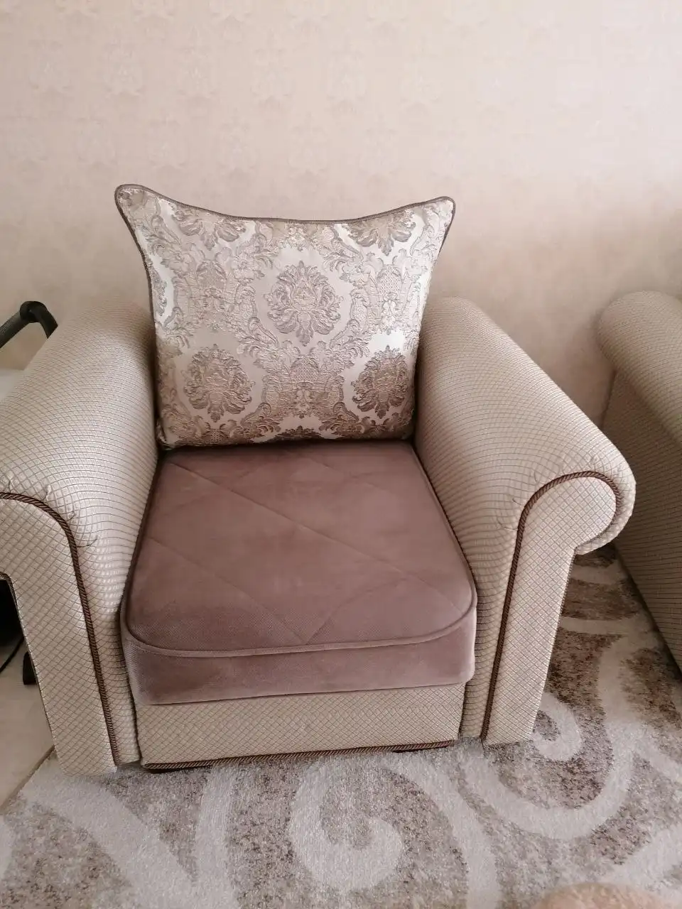 Продажа углового дивана и кресла фабрики Риваль - Мебель (Для дома и дачи) в Иркутск