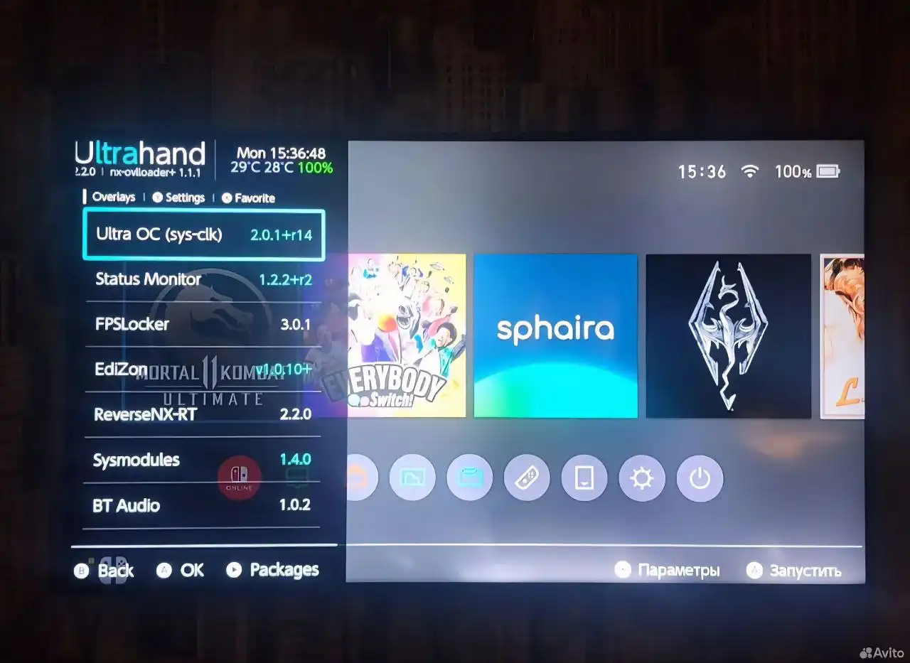 Продам Nintendo Switch 2-й ревизии (прошитая) - Игровые консоли (Электроника) в Иркутск