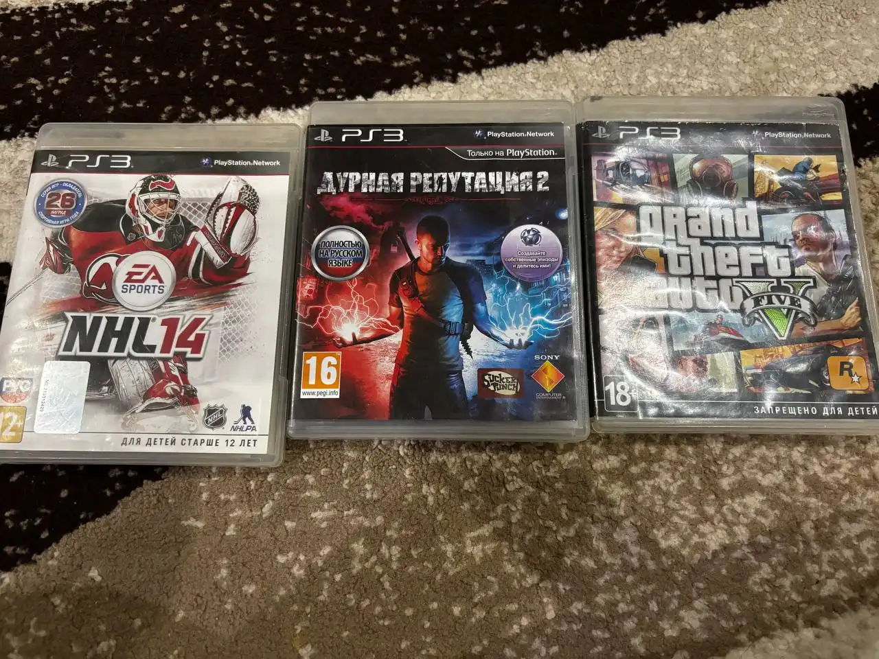 Продажа игровой приставки PS3 с прошивкой и комплектом - Игровые консоли (Электроника) в Иркутск